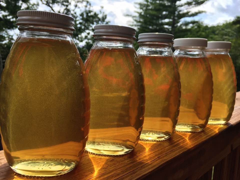 Jars of honey